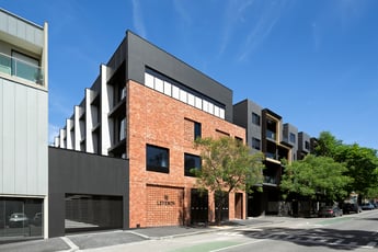 Featured photo of 88 Leveson North Melbourne: Contemporary townhouses shaped by industrial heritage