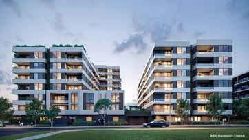 Townhouse and apartment living in Cedar Woods communities