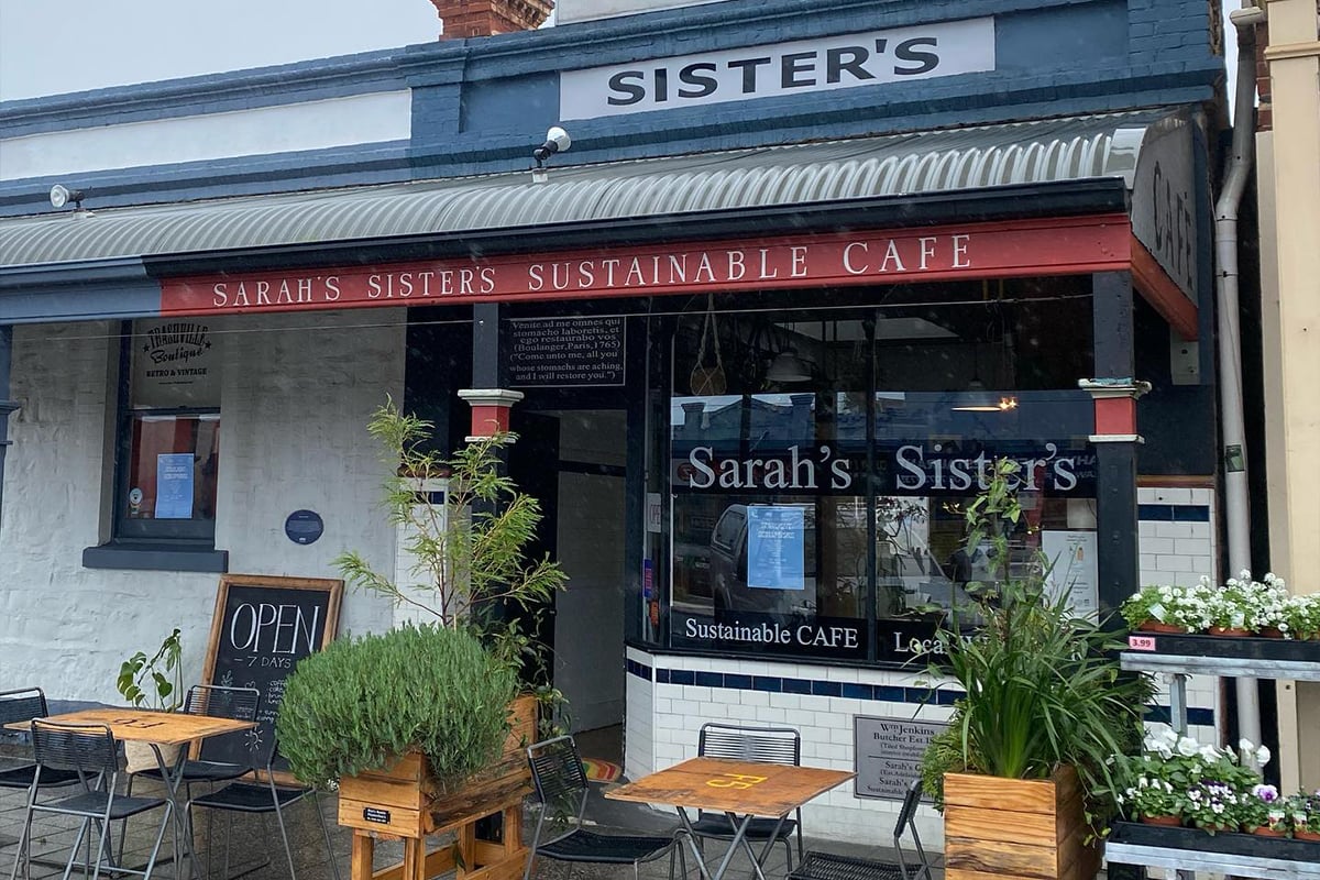 Sarah’s Sister’s Sustainable Cafe hero- from FB