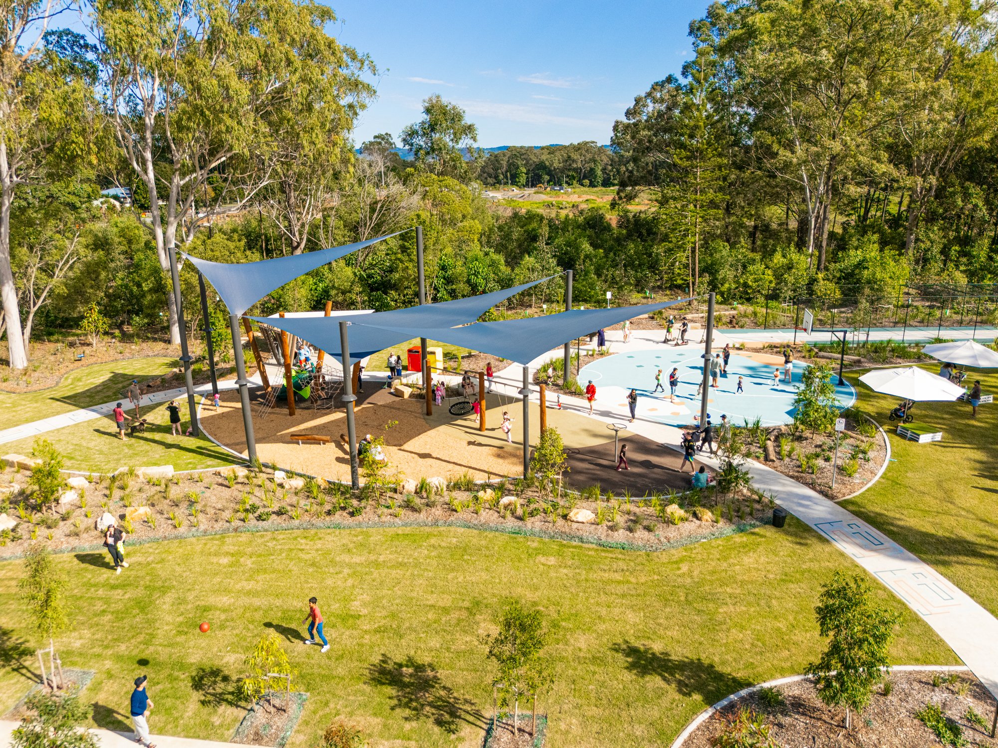 HexFlix-SageBurpengary-ParkOpening2025-Aerials--7
