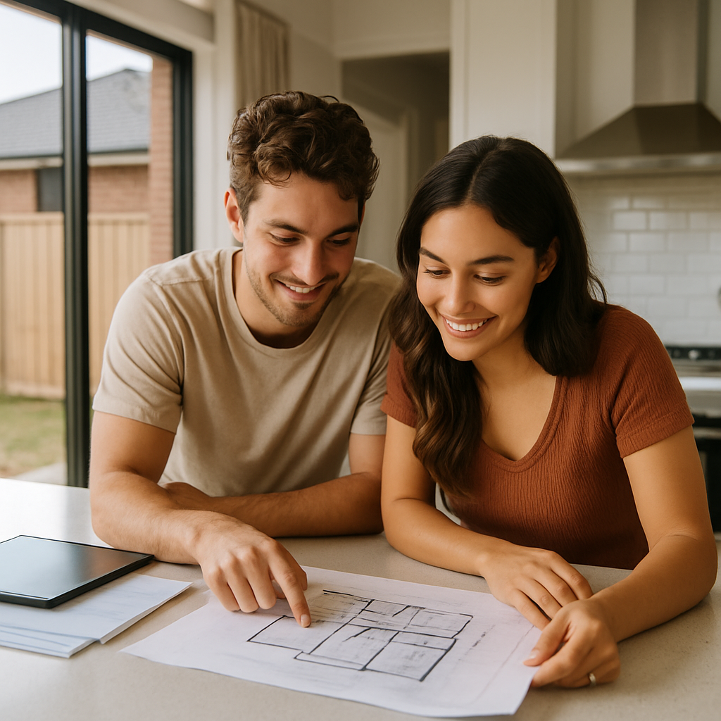 Property valuation process for buyers purchasing a new home